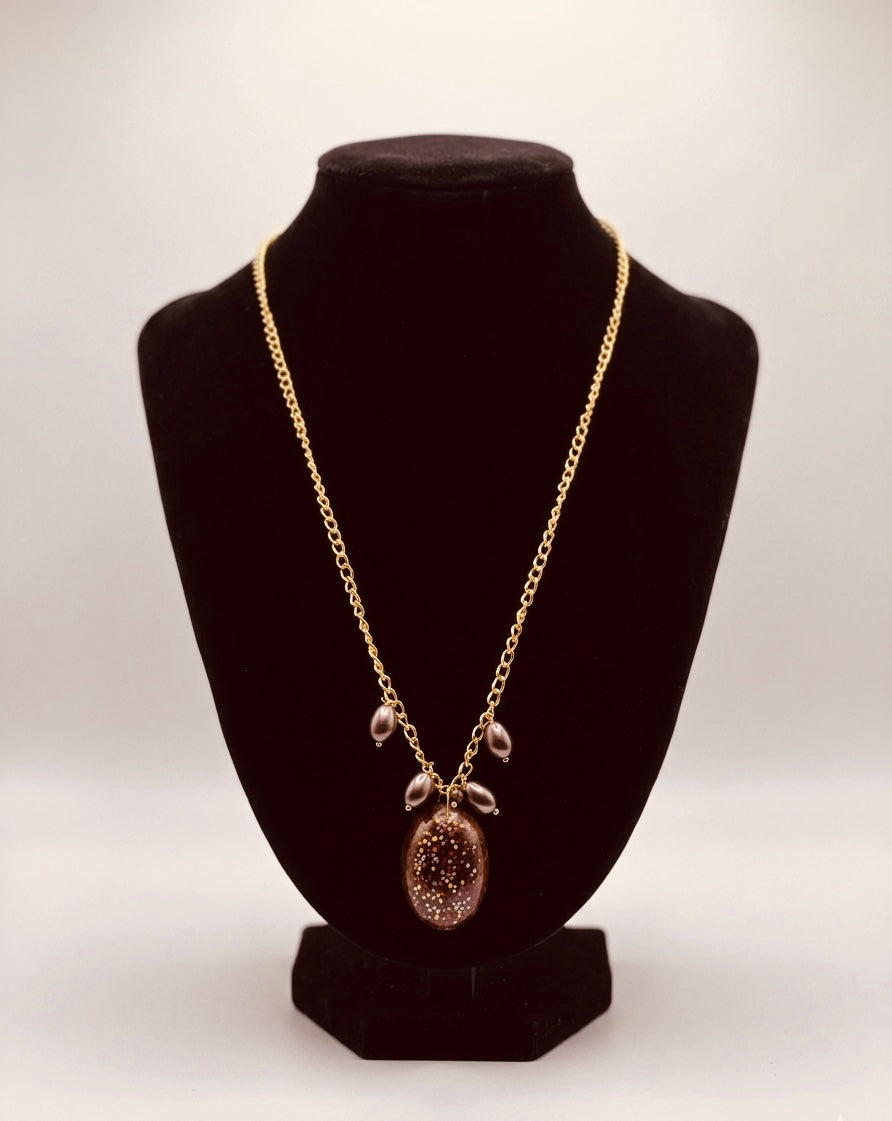Cocoa Glow Pendant