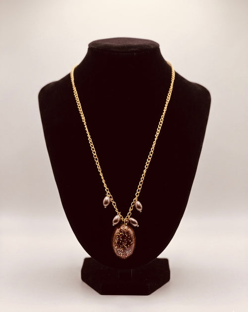 Cocoa Glow Pendant