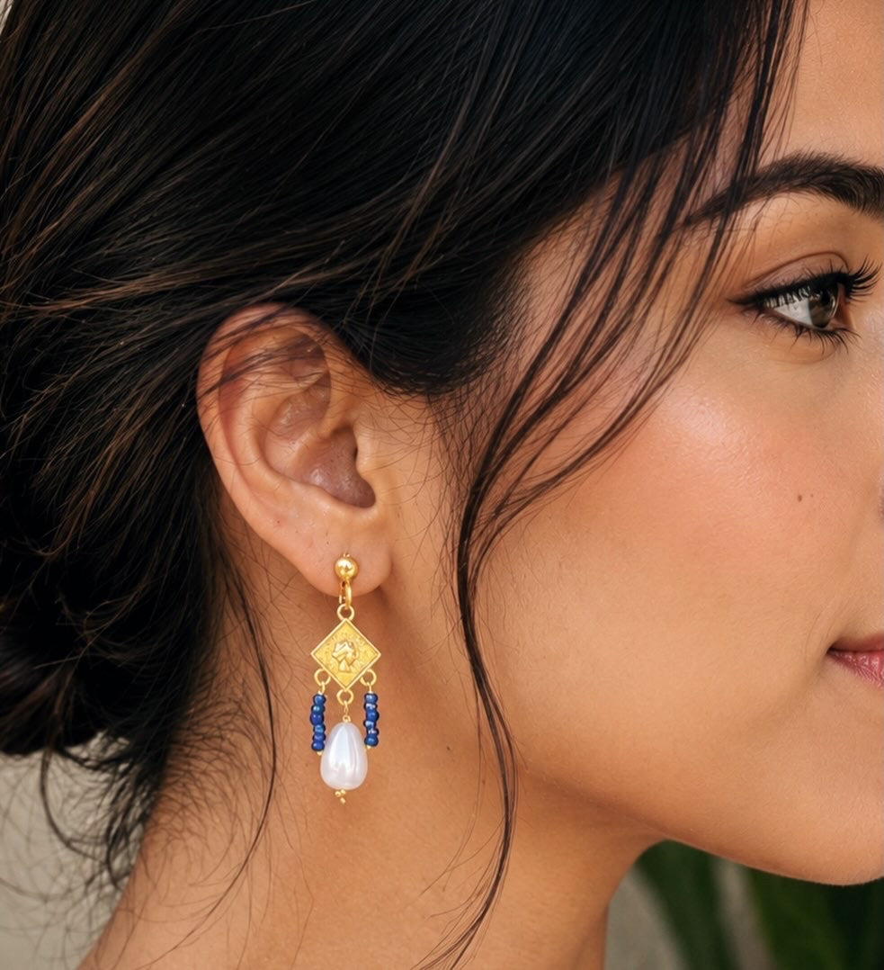 Empress Medallion Earrings